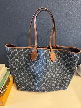 Gucci - Denim Tote bag